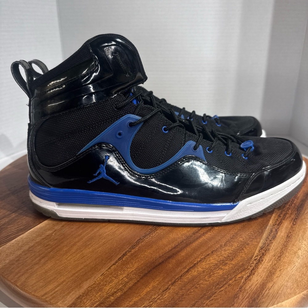 Nike Jordan Flight TR 97 Black Game Royal Men's US Size 11 Sneakers 428826-006